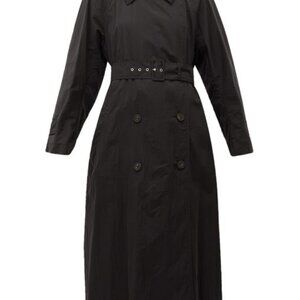 WEEKEND MAX MARA Tebe black trenchcoat | Women's US 8